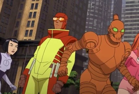 Кадр из мультсериала Неуязвимый