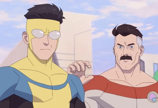 Сцена из мультсериала «Неуязвимый» 4 сезона 1 серии