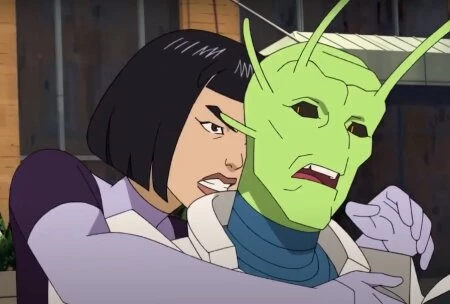 Кадр из мультсериала Неуязвимый